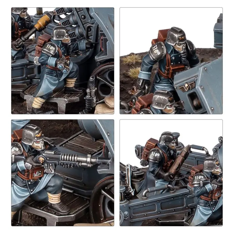 Krieg artillery team, astra militarum, warhammer 40k, games workshop, model 47-78